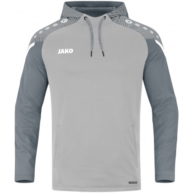 JAKO Kapuzensweat (Hoodie) Performance (Polyester-Fleece) hellgrau Jungen/Mädchen/Kinder